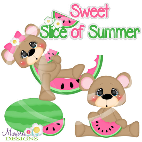 Franklin & Frannie Sweet Slice Of Summer SVG Cutting Files - Click Image to Close